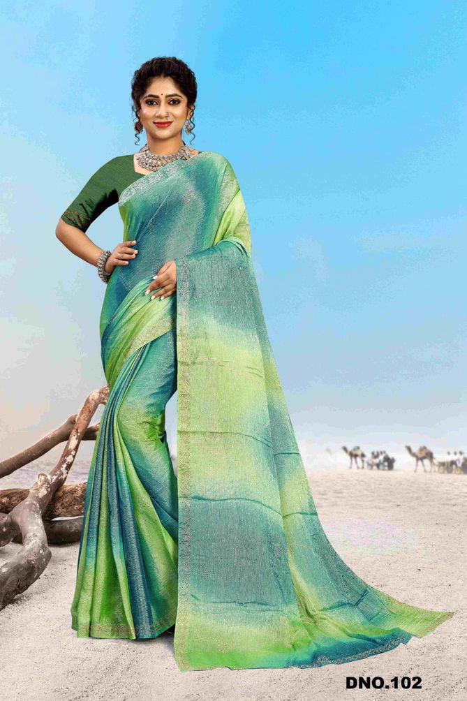 Sylavia By Vallabhi Swarosaki Work Brasso Printed Sarees Wholesale Online